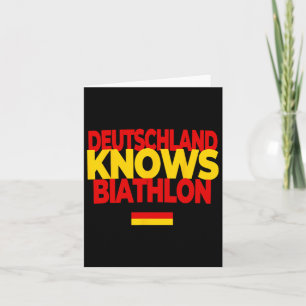 Deutschland kennt Biathlon - Deutschland Biathlon Karte