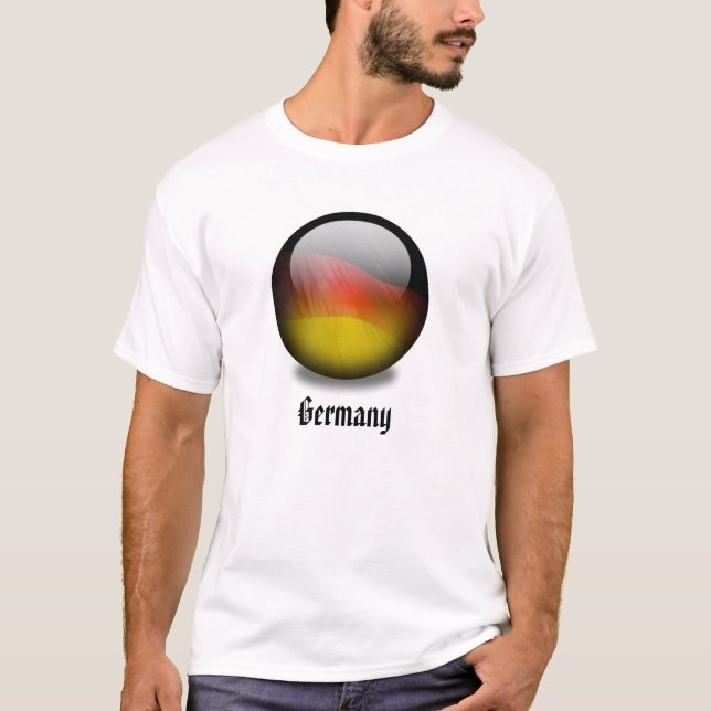 Deutschland-Kugel T - Shirt (Vorderseite)