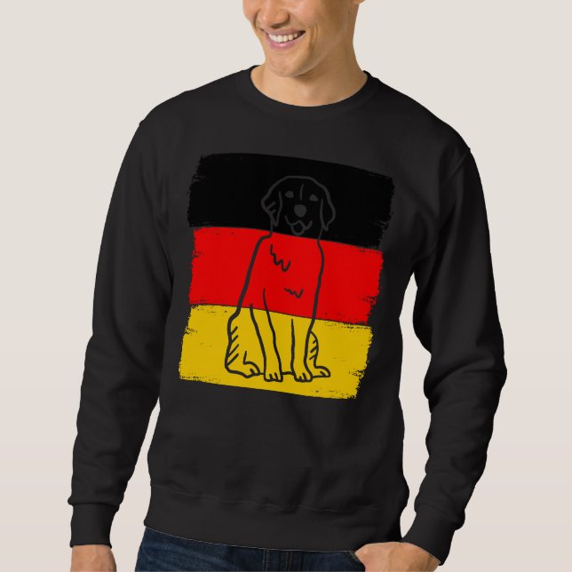 Deutschland Labrador Retriever Dog Owner Hunde Pap Sweatshirt (Vorderseite)