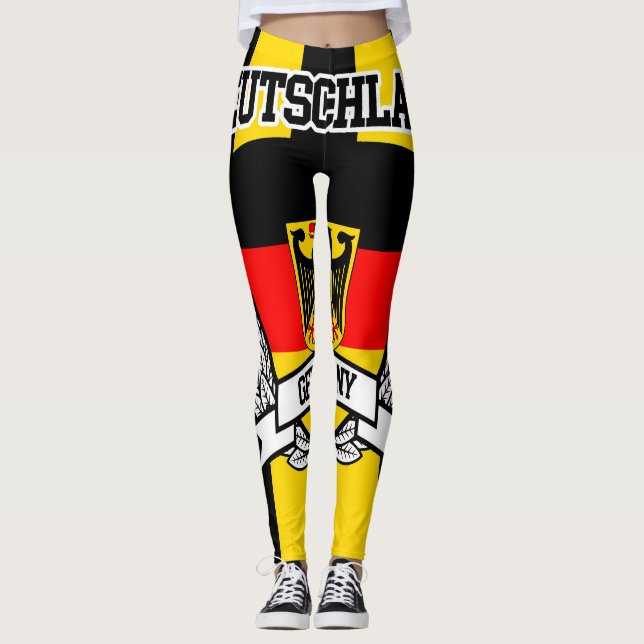 Deutschland Leggings (Vorderseite)