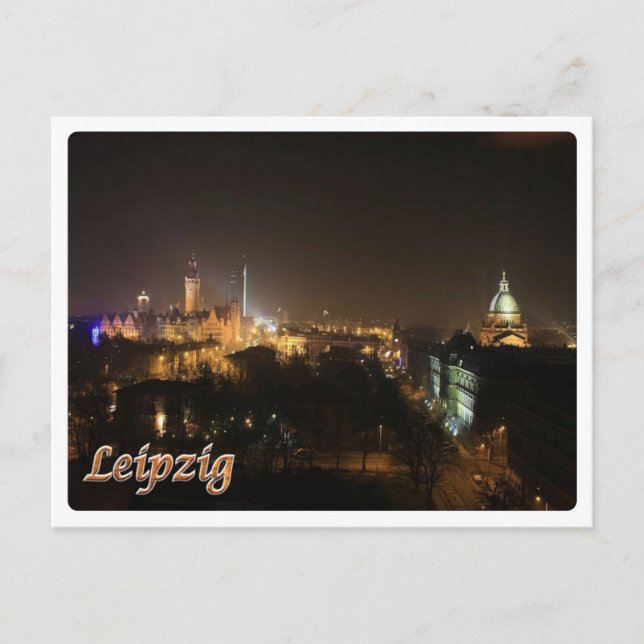 Deutschland - Leipzig - Postkarte (Vorderseite)