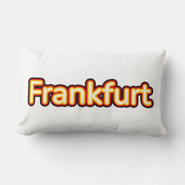 Deutschland Lendenkissen (Vorderseite)