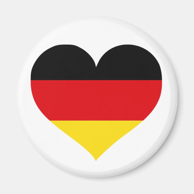 Deutschland Liebe Magnet (Vorne)