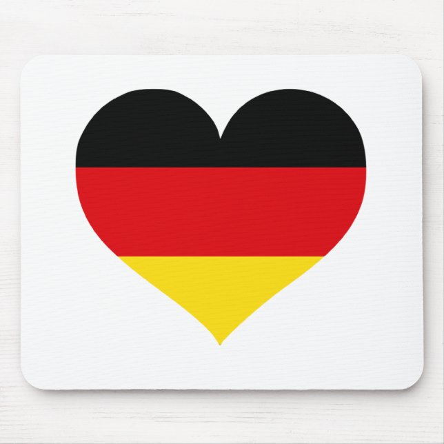 Deutschland Liebe Mousepad (Vorne)
