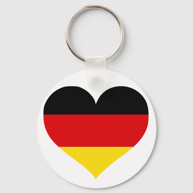 Deutschland Liebe Schlüsselanhänger (Vorderseite)