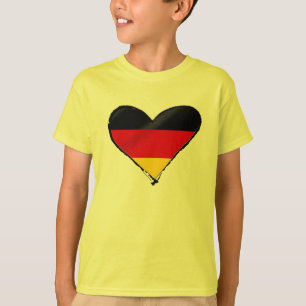 Deutschland-Liebeherz - mein großes deutsches Her T-Shirt