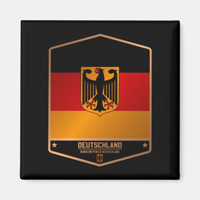 Deutschland Magnet (Vorne)