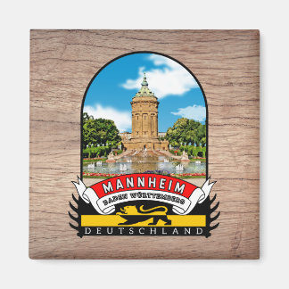 Deutschland Mannheim Vintage souvenir Magnet