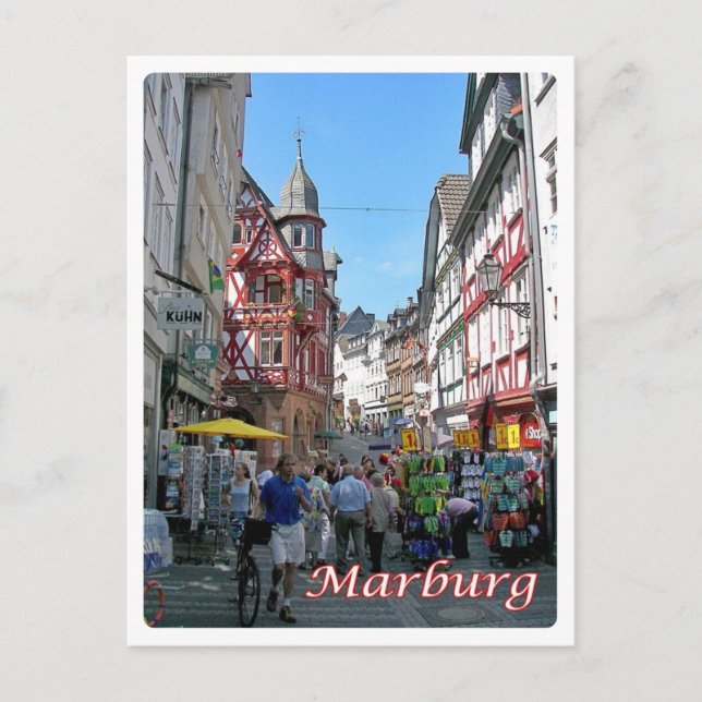 Deutschland - Marburg - Postkarte (Vorderseite)