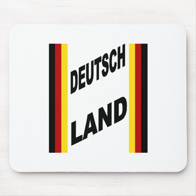 DEUTSCHLAND-Mauseppich Mousepad (Vorne)