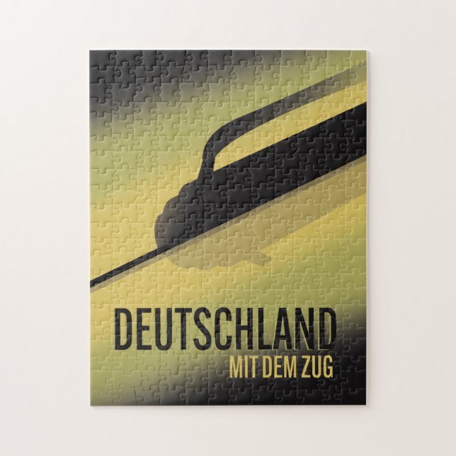 Deutschland mit dem Zug (Vertikal)
