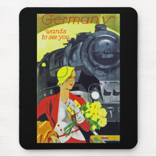 Deutschland möchte dich sehen mousepad