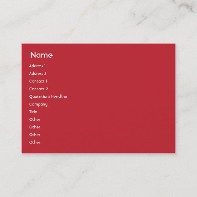 Deutschland - mollig visitenkarte (Vorderseite)