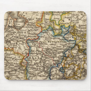 Deutschland, Niederlande und Belgien Mousepad