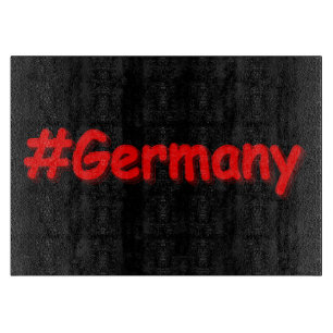 "#Deutschland" Niedliches Design. Jetzt kaufen Schneidebrett