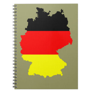 Deutschland Notebook Notizblock