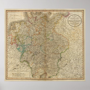 Deutschland, Österreich, Böhmen Poster