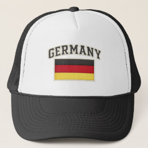 Deutschland Patriotische Flagge Bestickte Mütze