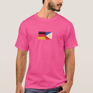 Deutschland Philippinen Flaggen - Deutsches philip T-Shirt