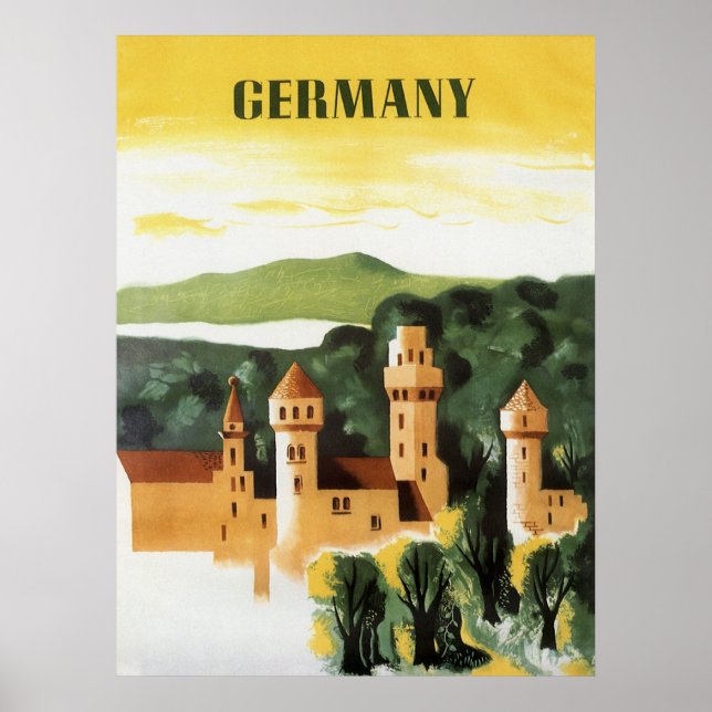 Deutschland Poster (Vorne)