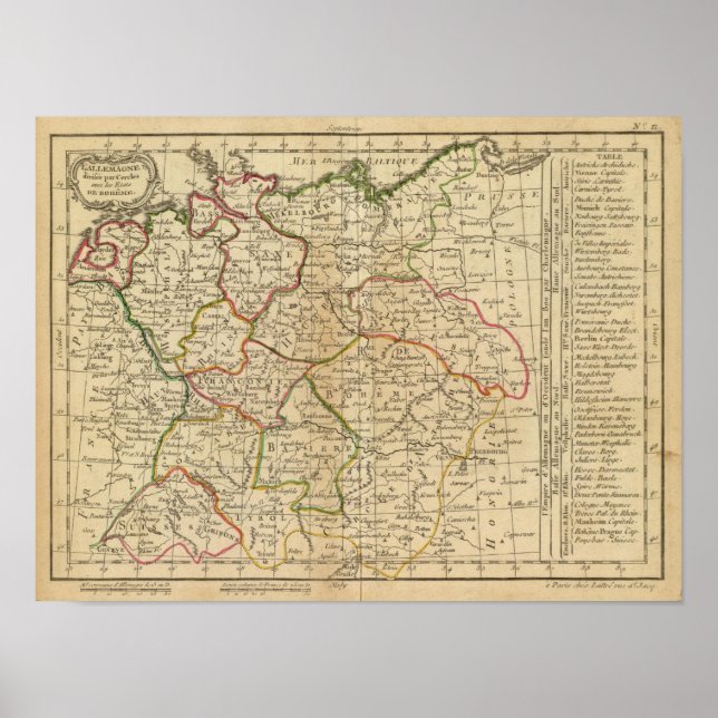 Deutschland, Poster (Vorne)