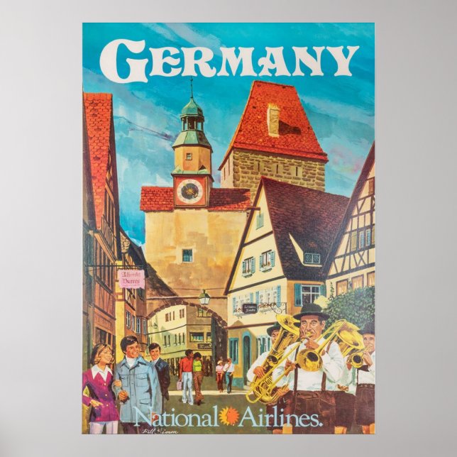 DEUTSCHLAND POSTER (Vorne)