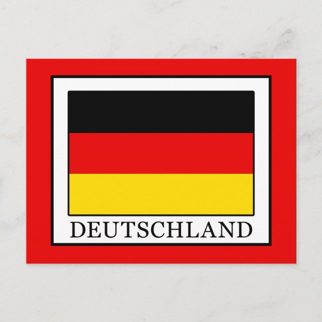 Deutschland Postkarte (Vorderseite)