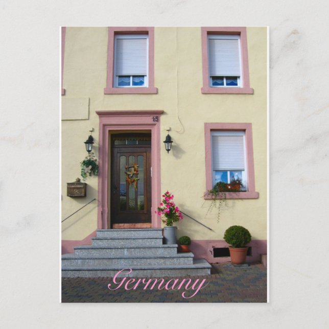 Deutschland Postkarte (Vorderseite)