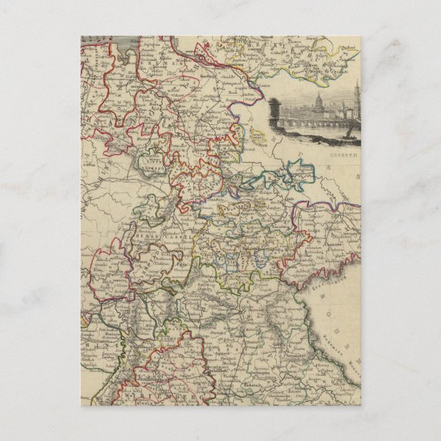 Deutschland Postkarte (Vorderseite)