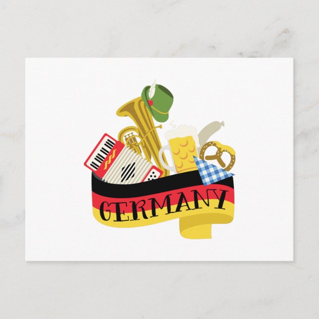 Deutschland Postkarte (Vorderseite)