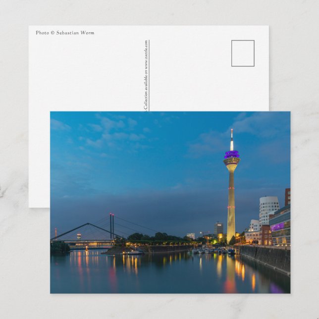 Deutschland Postkarte Düsseldorf (Vorne/Hinten)