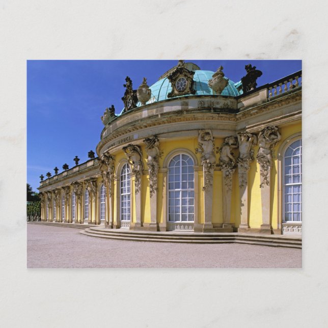Deutschland, Potsdam. Park Sanssouci, 3 Postkarte (Vorderseite)