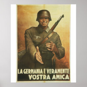 Deutschland-Propaganda-Plakat Poster