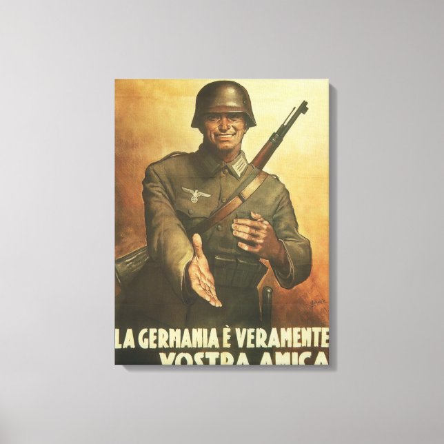 Deutschland Propaganda Poster Leinwanddruck (Vorderseite)