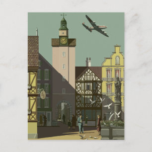 Deutschland Reise Postkarte