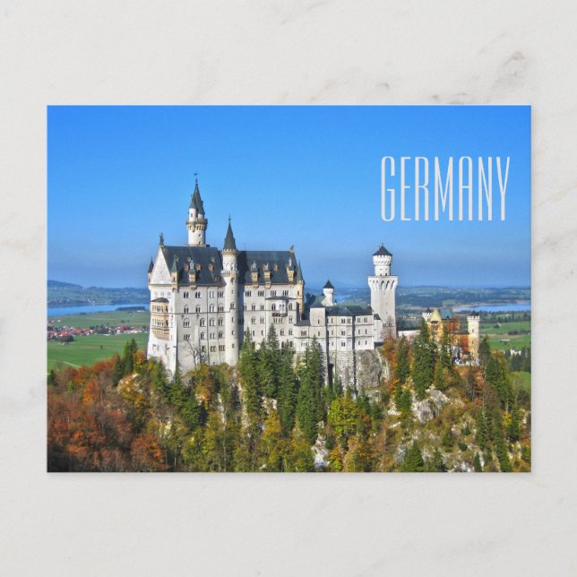 Deutschland Reisen Tourismus Postkarte (Vorderseite)