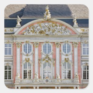 Deutschland, Rheinland-Pfalz, Moseltal, Quadratischer Aufkleber