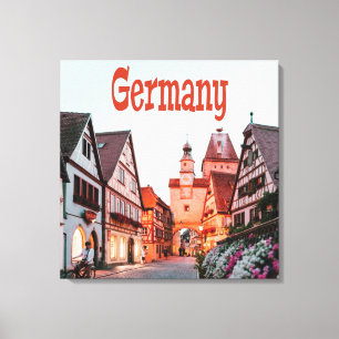 Deutschland Ruhenhäuser Leinwanddruck