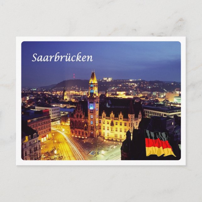 Deutschland - Saarbrucken - Postkarte (Vorderseite)
