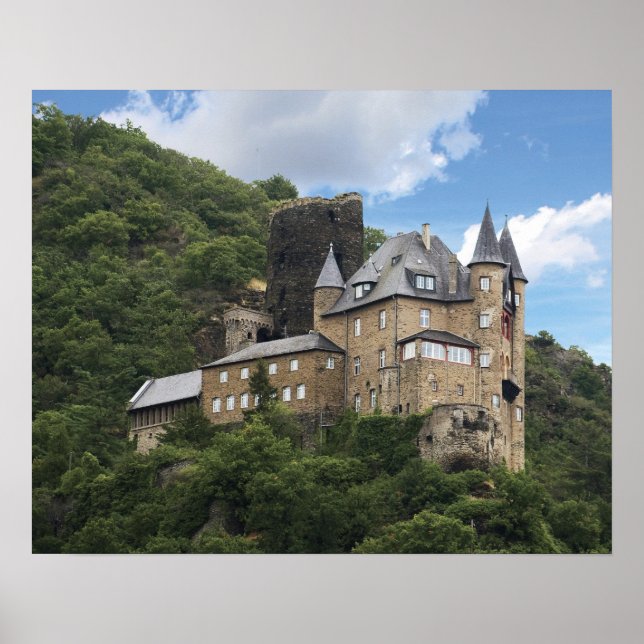 Deutschland, Sankt Goarshausen, Sankt Goarshausen Poster (Vorne)