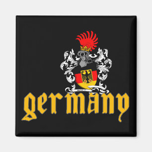 Deutschland-Schild-Magnet Magnet