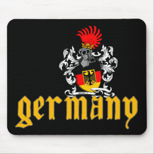 Deutschland-Schild Mousepad