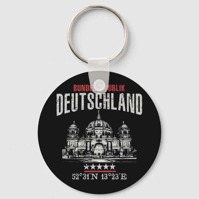 Deutschland Schlüsselanhänger (Vorderseite)