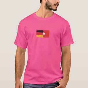 Deutschland Schweiz Flaggen - Deutsche Schweiz T-Shirt