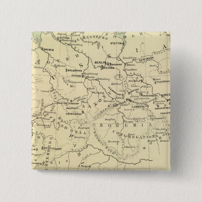 Deutschland, Schweiz, Niederlande Button (Vorderseite)