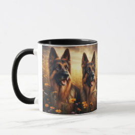 DEUTSCHLAND SHEPHERD DUO -205- TASSE