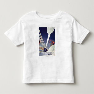 Deutschland - Skifahren im Schwarzwald Kleinkind T-shirt