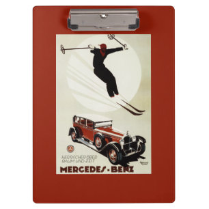 Deutschland - Skifahrer-Springen Klemmbrett