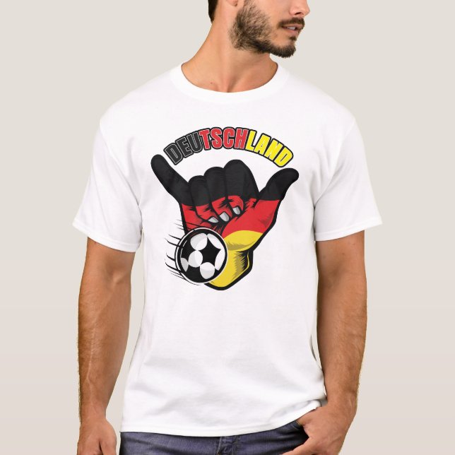 Deutschland Soccer T-Shirt (Vorderseite)