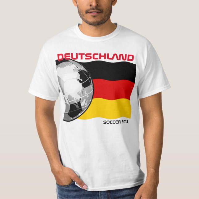Deutschland Soccer T - Shirt (Vorderseite)